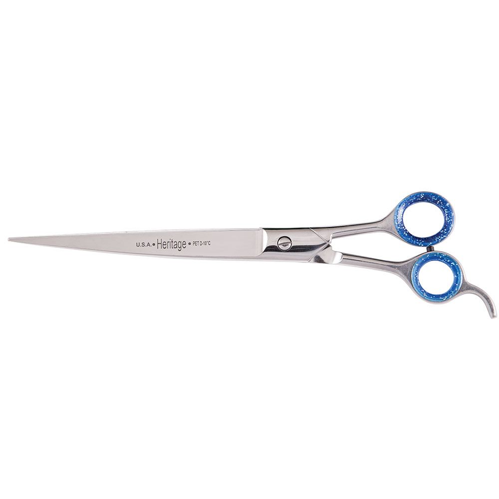 Klein Tools 717C Curved Carpet Napping Shears, 7.875, coated